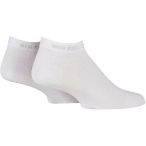 2 Pair White BOSS Plain Cotton Sneaker Socks Men's 5.5-8 Mens - Hugo Boss - White - Size: 5.5-8 Mens 2 Pair White BOSS Plain Cotton Sneaker Socks Men's 5.5-8 Mens - Hugo Boss - White - Size: 5.5-8 Mens