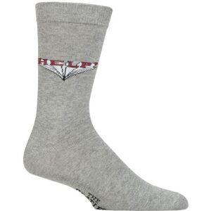 SOCKSHOP Music Collection 1 Pair The Beatles Cotton Socks Help! 7-11 Unisex - Grey - Size: 7-11 Unisex SOCKSHOP Music Collection 1 Pair The Beatles Cotton Socks Help! 7-11 Unisex - Grey - Size: 7-11 Unisex