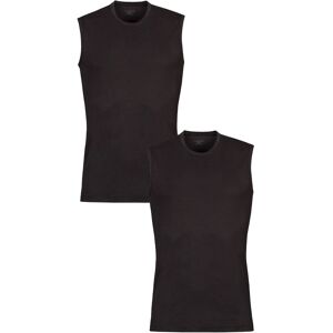 SockShop Mens 2 Pack Falke Daily Comfort Cotton Muscle Shirt Black Extra Large - Black - Size: Extra Large SockShop Mens 2 Pack Falke Daily Comfort Cotton Muscle Shirt Black Extra Large - Black - Size: Extra Large