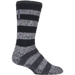 1 Pair Black Stripe Oakley Lounge Socks Men's 6-11 Mens - Heat Holders - Black - Size: 6-11 Mens 1 Pair Black Stripe Oakley Lounge Socks Men's 6-11 Mens - Heat Holders - Black - Size: 6-11 Mens