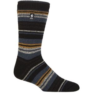 Mens 1 Pair SOCKSHOP Heat Holders 2.3 TOG Patterned and Plain Thermal Socks Leavenworth Black / Mustard 6-11 - Multi Coloured - Size: 6-11 Mens Mens 1 Pair SOCKSHOP Heat Holders 2.3 TOG Patterned and Plain Thermal Socks Leavenworth Black / Mustard 6-11 - Multi Coloured - Size: 6-11 Mens