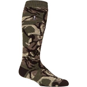 Mens 1 Pair SOCKSHOP Heat Holders 2.3 TOG Original Patterned Long Socks Military Camo 6-11 - Multi Coloured - Size: 6-11 Mens 1 Pair SOCKSHOP Heat Holders 2.3 TOG Original Patterned Long Socks Military Camo 6-11 - Multi Coloured - Size: 6-11