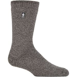 Mens 1 Pair SOCKSHOP Heat Holders 2.9 TOG Merino Wool Socks Grey Twist 6-11 - Grey - Size: 6-11 Mens Mens 1 Pair SOCKSHOP Heat Holders 2.9 TOG Merino Wool Socks Grey Twist 6-11 - Grey - Size: 6-11 Mens