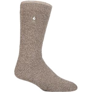 Mens 1 Pair SOCKSHOP Heat Holders 2.9 TOG Merino Wool Socks Oatmeal 6-11 Mens - Brown - Size: 6-11 Mens Mens 1 Pair SOCKSHOP Heat Holders 2.9 TOG Merino Wool Socks Oatmeal 6-11 Mens - Brown - Size: 6-11 Mens