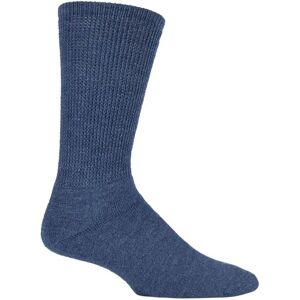 1 Pair Airforce Wool Diabetic Socks Men's 6-11 Mens - HJ Hall - Blue - Size: 6-11 Mens 1 Pair Airforce Wool Diabetic Socks Men's 6-11 Mens - HJ Hall - Blue - Size: 6-11 Mens