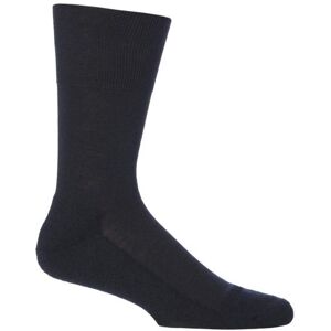 Mens 1 Pair Falke Airport Plus Plain Virgin Wool and Cotton Cushioned Business Socks Dark Navy 8.5-9.5 Mens - Blue - Size: 8.5-9.5 Mens Mens 1 Pair Falke Airport Plus Plain Virgin Wool and Cotton Cushioned Business Socks Dark Navy 8.5-9.5 Mens - Blue - Size: 8.5-9.5 Mens