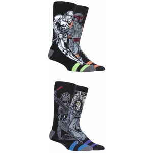 4 Pair Assorted Disney Star Wars Villains Darth Vader, Boba Fett, Emperor and Stormtrooper Socks Men's 6-11 Mens - Film & TV Characters - Assorted - Size: 6-11 Mens 4 Pair Assorted Disney Star Wars Villains Darth Vader, Boba Fett, Emperor and Stormtrooper Socks Men's 6-11 Mens - Film & TV Characters - Assorted - Size: 6-11 Mens