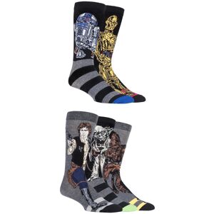 5 Pair Assorted Disney Star Wars Heroes Yoda, Chewbacca, C-3P0, R2-D2 and Han Solo Socks Men's 11-14 Mens - Film & TV Characters - Assorted - Size: 11-13 Mens 5 Pair Assorted Disney Star Wars Heroes Yoda, Chewbacca, C-3P0, R2-D2 and Han Solo Socks Men's 11-14 Mens - Film & TV Characters - Assorted - Size: 11-13 Mens