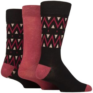 Mens 3 Pair Glenmuir Gift Tagged Patterned Bamboo Socks Zig Zag Black 7-11 - Black - Size: 7-11 Mens Mens 3 Pair Glenmuir Gift Tagged Patterned Bamboo Socks Zig Zag Black 7-11 - Black - Size: 7-11 Mens