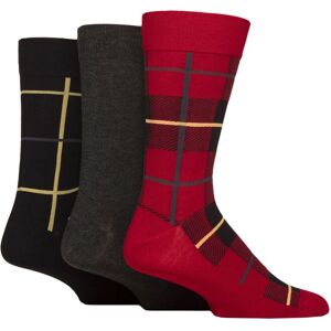 Mens 3 Pair Glenmuir Gift Tagged Patterned Bamboo Socks Red Checker 7-11 Mens - Multi Coloured - Size: 7-11 Mens Mens 3 Pair Glenmuir Gift Tagged Patterned Bamboo Socks Red Checker 7-11 Mens - Multi Coloured - Size: 7-11 Mens