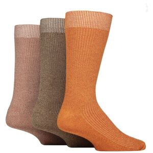 SockShop Mens 3 Pair Glenmuir Bamboo Leisure Socks Orange / Brown 7-11 - Assorted - Size: 7-11 Mens SockShop Mens 3 Pair Glenmuir Bamboo Leisure Socks Orange / Brown 7-11 - Assorted - Size: 7-11 Mens