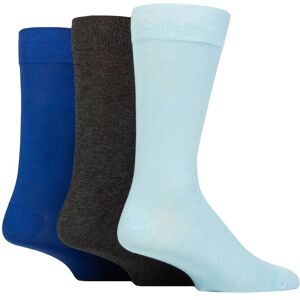 Mens 3 Pair Glenmuir Classic Bamboo Plain Socks Light Blue / Charcoal / Blue 7-11 - Blue - Size: 7-11 Mens Mens 3 Pair Glenmuir Classic Bamboo Plain Socks Light Blue / Charcoal / Blue 7-11 - Blue - Size: 7-11 Mens