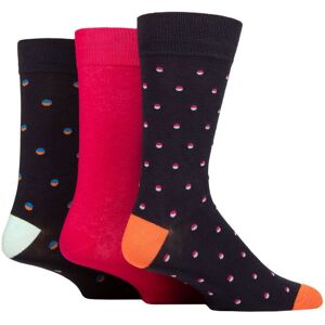 Mens 3 Pair Glenmuir Patterned Bamboo Socks Spots Navy 7-11 - Blue - Size: 7-11 Mens Mens 3 Pair Glenmuir Patterned Bamboo Socks Spots Navy 7-11 - Blue - Size: 7-11 Mens
