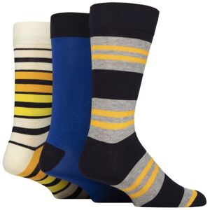 SockShop Mens 3 Pair Glenmuir Patterned Bamboo Socks Navy / Orange / Grey 7-11 - Multi Coloured - Size: 7-11 Mens SockShop Mens 3 Pair Glenmuir Patterned Bamboo Socks Navy / Orange / Grey 7-11 - Multi Coloured - Size: 7-11 Mens