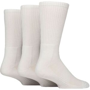 Mens 3 Pair Glenmuir Half Cushioned Bamboo Sports Socks White 7-11 Mens - White - Size: 7-11 Mens Mens 3 Pair Glenmuir Half Cushioned Bamboo Sports Socks White 7-11 Mens - White - Size: 7-11 Mens