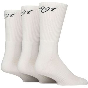 Mens 3 Pair Glenmuir Half Cushioned Bamboo Sports Socks White 1891 7-11 Mens - White - Size: 7-11 Mens Mens 3 Pair Glenmuir Half Cushioned Bamboo Sports Socks White 1891 7-11 Mens - White - Size: 7-11 Mens