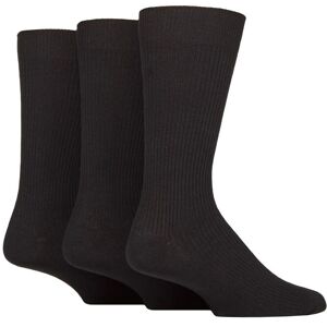 SockShop Mens 3 Pair Glenmuir Laird Cotton Ribbed Trouser Socks Black 7-11 Mens - Black - Size: 7-11 Mens SockShop Mens 3 Pair Glenmuir Laird Cotton Ribbed Trouser Socks Black 7-11 Mens - Black - Size: 7-11 Mens