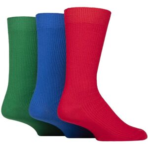 SockShop Mens 3 Pair Glenmuir Laird Cotton Ribbed Trouser Socks Red / Blue / Green 7-11 Mens - Assorted - Size: 7-11 Mens SockShop Mens 3 Pair Glenmuir Laird Cotton Ribbed Trouser Socks Red / Blue / Green 7-11 Mens - Assorted - Size: 7-11 Mens