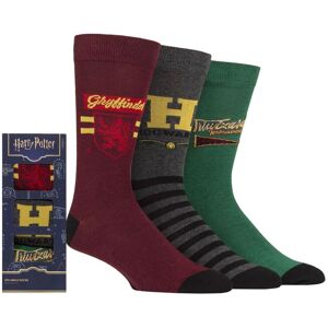Film & TV Characters Mens 3 Pair SOCKSHOP Harry Potter Gift Boxed Cotton Socks Multi 6-11 Mens - Multi Coloured - Size: 6-11 Mens Film & TV Characters Mens 3 Pair SOCKSHOP Harry Potter Gift Boxed Cotton Socks Multi 6-11 Mens - Multi Coloured - Size: 6-11 Mens