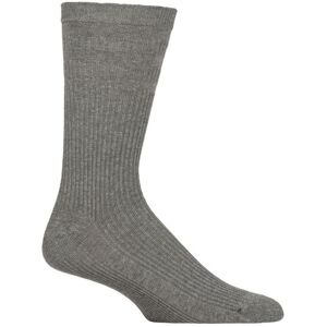 1 Pair Mid Grey Extra Wide Cotton Softop Socks Men's 11-13 Mens - HJ Hall - Grey - Size: 11-13 Mens 1 Pair Mid Grey Extra Wide Cotton Softop Socks Men's 11-13 Mens - HJ Hall - Grey - Size: 11-13 Mens