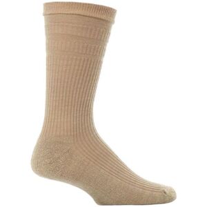 1 Pair Oatmeal Extra Wide Wool Softop Socks Men's 11-13 Mens - HJ Hall - Cream - Size: 11-13 Mens 1 Pair Oatmeal Extra Wide Wool Softop Socks Men's 11-13 Mens - HJ Hall - Cream - Size: 11-13 Mens