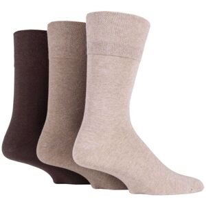 SockShop Men's 3 Pair IOMI FootNurse Gentle Grip Bamboo Diabetic Socks Brown 6-11 - Brown - Size: 6-11 Mens SockShop Men's 3 Pair IOMI FootNurse Gentle Grip Bamboo Diabetic Socks Brown 6-11 - Brown - Size: 6-11 Mens