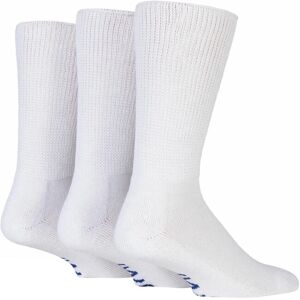 3 Pair White Footnurse Gentle Grip Cushioned Foot Diabetic Socks Men's 12-14 Mens - Iomi - White - Size: 12-14 Mens 3 Pair White Footnurse Gentle Grip Cushioned Foot Diabetic Socks Men's 12-14 Mens - Iomi - White - Size: 12-14 Mens