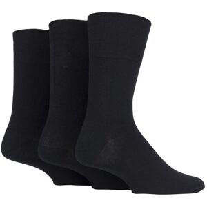 3 Pair Black Footnurse Gentle Grip Diabetic Socks Men's 6-11 Mens - Iomi - Black - Size: 6-11 Mens 3 Pair Black Footnurse Gentle Grip Diabetic Socks Men's 6-11 Mens - Iomi - Black - Size: 6-11 Mens