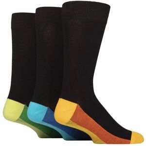 Mens 3 Pair SOCKSHOP Wildfeet Patterned Spots and Stripes Bamboo Socks Footbed Orange / Blue / Green 7-11 - Multi Coloured - Size: 7-11 Mens Mens 3 Pair SOCKSHOP Wildfeet Patterned Spots and Stripes Bamboo Socks Footbed Orange / Blue / Green 7-11 - Multi Coloured - Size: 7-11 Mens