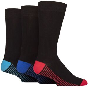 Mens 3 Pair SOCKSHOP Wildfeet Patterned Spots and Stripes Bamboo Socks Footbed Stripey Red / Blue 7-11 Mens - Black - Size: 7-11 Mens Mens 3 Pair SOCKSHOP Wildfeet Patterned Spots and Stripes Bamboo Socks Footbed Stripey Red / Blue 7-11 Mens - Black - Size: 7-11 Mens