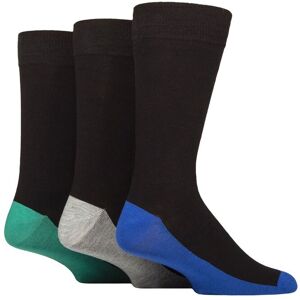 Mens 3 Pair SOCKSHOP Wildfeet Patterned Spots and Stripes Bamboo Socks Footbed Blue / Grey / Green 7-11 Mens - Black - Size: 7-11 Mens Mens 3 Pair SOCKSHOP Wildfeet Patterned Spots and Stripes Bamboo Socks Footbed Blue / Grey / Green 7-11 Mens - Black - Size: 7-11 Mens