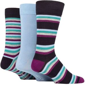 Wild Feet Mens 3 Pair SOCKSHOP Wildfeet Patterned Spots and Stripes Bamboo Socks Navy Stripes 7-11 Mens - Blue - Size: 7-11 Mens Wild Feet Mens 3 Pair SOCKSHOP Wildfeet Patterned Spots and Stripes Bamboo Socks Navy Stripes 7-11 Mens - Blue - Size: 7-11 Mens