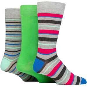 Mens 3 Pair SOCKSHOP Wildfeet Patterned Spots and Stripes Bamboo Socks Stripey Light Grey 7-11 - Grey - Size: 7-11 Mens Mens 3 Pair SOCKSHOP Wildfeet Patterned Spots and Stripes Bamboo Socks Stripey Light Grey 7-11 - Grey - Size: 7-11 Mens