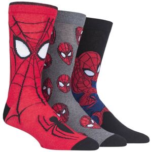 3 Pair Assorted Marvel Spider-Man Cotton Socks Unisex 12-14 Mens - Film & TV Characters - Assorted - Size: 11-13 Mens 3 Pair Assorted Marvel Spider-Man Cotton Socks Unisex 12-14 Mens - Film & TV Characters - Assorted - Size: 11-13 Mens