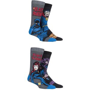 4 Pair Assorted Marvel Hawkeye, Black Widow, Black Panther and Doctor Strange Cotton Socks Men's 6-11 Mens - Film & TV Characters - Assorted - Size: 6-11 Mens 4 Pair Assorted Marvel Hawkeye, Black Widow, Black Panther and Doctor Strange Cotton Socks Men's 6-11 Mens - Film & TV Characters - Assorted - Size: 6-11 Mens