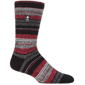 Mens 1 Pair SOCKSHOP Heat Holders 1.6 TOG Lite Striped, Patterned & Argyle Socks Krakow Multi Stripe Black 6-11 Mens - Black - Size: 6-11 Mens Mens 1 Pair SOCKSHOP Heat Holders 1.6 TOG Lite Striped, Patterned & Argyle Socks Krakow Multi Stripe Black 6-11 Mens - Black - Size: 6-11 Mens