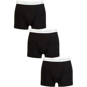 Mens 3 Pack Calvin Klein Cotton Stretch Trunks Black / White Grey XXL - Black - Size: 2X-Large Mens 3 Pack Calvin Klein Cotton Stretch Trunks Black / White Grey XXL - Black - Size: 2X-Large