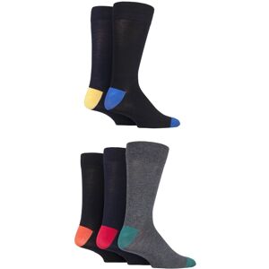 5 Pair Classic Bright/Bng Contrast Heel and Toe Bamboo Socks Men's 7-11 Mens - SOCKSHOP - Multi Coloured - Size: 7-11 Mens 5 Pair Classic Bright/Bng Contrast Heel and Toe Bamboo Socks Men's 7-11 Mens - SOCKSHOP - Multi Coloured - Size: 7-11 Mens