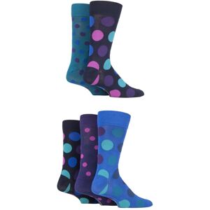 5 Pair Jewel Polka Dot Bamboo Socks Men's 7-11 Mens - SOCKSHOP - Multi Coloured - Size: 7-11 Mens 5 Pair Jewel Polka Dot Bamboo Socks Men's 7-11 Mens - SOCKSHOP - Multi Coloured - Size: 7-11 Mens