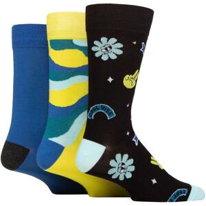 Men's 3 Pair SOCKSHOP Plain, Patterned, Striped and Heel & Toe Bamboo Socks Lime 7-11 - Green - Size: 7-11 Mens Men's 3 Pair SOCKSHOP Plain, Patterned, Striped and Heel & Toe Bamboo Socks Lime 7-11 - Green - Size: 7-11 Mens