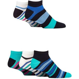 Mens 5 Pair SOCKSHOP Bamboo Striped and Plain Trainer Socks Fresh 7-11 Mens - Multi Coloured - Size: 7-11 Mens Mens 5 Pair SOCKSHOP Bamboo Striped and Plain Trainer Socks Fresh 7-11 Mens - Multi Coloured - Size: 7-11 Mens