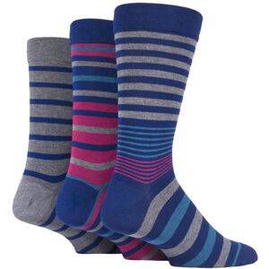 3 Pair Members Only Comfort Cuff Gentle Bamboo Striped and Plain Socks with Smooth Toe Seams Men's 12-14 Mens - SOCKSHOP - Multi Coloured - Size: 12-14 Mens 3 Pair Members Only Comfort Cuff Gentle Bamboo Striped and Plain Socks with Smooth Toe Seams Men's 12-14 Mens - SOCKSHOP - Multi Coloured - Size: 12-14 Mens