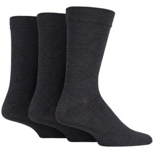 3 Pair Grey Comfort Cuff Plain Gentle Bamboo Socks with Smooth Toe Seams Men's 12-14 Mens - SOCKSHOP - Grey - Size: 12-14 Mens 3 Pair Grey Comfort Cuff Plain Gentle Bamboo Socks with Smooth Toe Seams Men's 12-14 Mens - SOCKSHOP - Grey - Size: 12-14 Mens