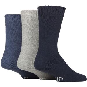 Mens 3 Pair SOCKSHOP Wool Blend Thermal Socks Blue / Grey / Navy 6-11 - Assorted - Size: 6-11 Mens Mens 3 Pair SOCKSHOP Wool Blend Thermal Socks Blue / Grey / Navy 6-11 - Assorted - Size: 6-11 Mens