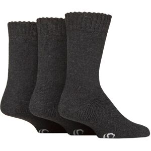 Mens 3 Pair SOCKSHOP Wool Blend Thermal Socks Black 6-11 - Black - Size: 6-11 Mens Mens 3 Pair SOCKSHOP Wool Blend Thermal Socks Black 6-11 - Black - Size: 6-11 Mens