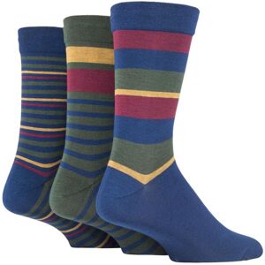 3 Pair Cedar Comfort Cuff Gentle Bamboo Striped and Plain Socks with Smooth Toe Seams Men's 7-11 Mens - SOCKSHOP - Green - Size: 7-11 Mens 3 Pair Cedar Comfort Cuff Gentle Bamboo Striped and Plain Socks with Smooth Toe Seams Men's 7-11 Mens - SOCKSHOP - Green - Size: 7-11 Mens