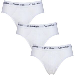 3 Pack White Cotton Stretch Hip Briefs Men's Extra Large - Calvin Klein - White - Size: Extra Large 3 Pack White Cotton Stretch Hip Briefs Men's Extra Large - Calvin Klein - White - Size: Extra Large