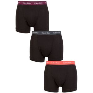 Mens 3 Pack Calvin Klein Cotton Stretch Trunks Rhone / Charcoal / Orange XS - Black - Size: Extra Small Mens 3 Pack Calvin Klein Cotton Stretch Trunks Rhone / Charcoal / Orange XS - Black - Size: Extra Small