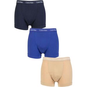 Mens 3 Pack Calvin Klein Cotton Stretch Trunks Shoreline / Clematis / Travertine XL - Assorted - Size: Extra Large Mens 3 Pack Calvin Klein Cotton Stretch Trunks Shoreline / Clematis / Travertine XL - Assorted - Size: Extra Large
