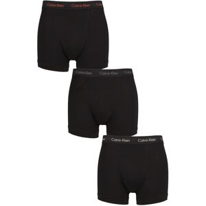 Mens 3 Pack Calvin Klein Cotton Stretch Trunks Cherry / Eiffle Tower / Moss XL - Black - Size: Extra Large Mens 3 Pack Calvin Klein Cotton Stretch Trunks Cherry / Eiffle Tower / Moss XL - Black - Size: Extra Large